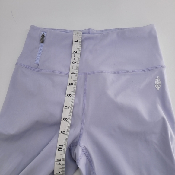 free people movement preposter collection lilac zipper ankle leggings small - Picture 10 of 10